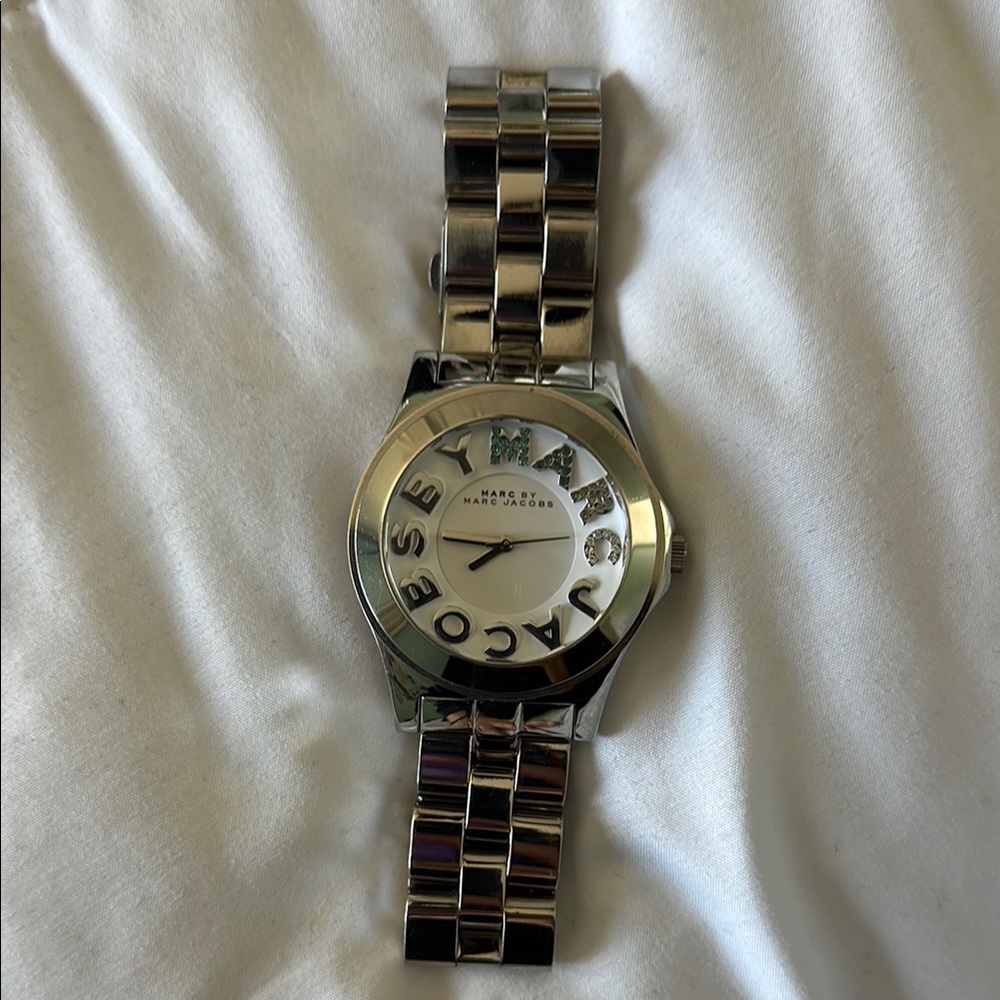 Marc Jacobs Silver Watch